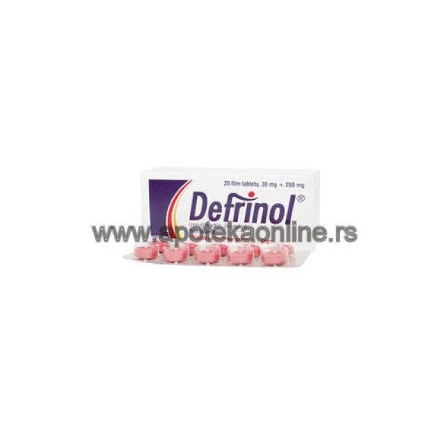 DEFRINOL TABLETE